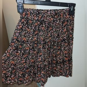 Floral skater skirt